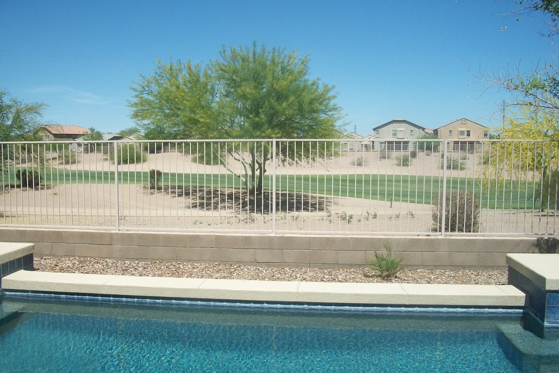 Golf Course Lot Homes with a Pool for Sale in Maricopa Arizona