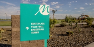 Copper Sky, tennis, skate volley sign-1