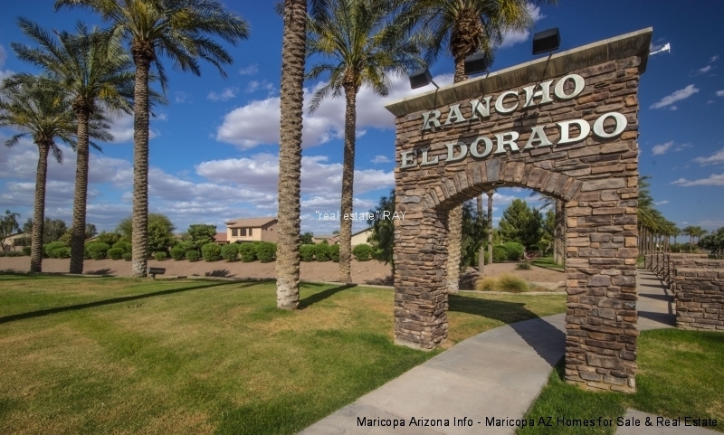 Rancho El Dorado Front Entrance in Maricopa Arizona