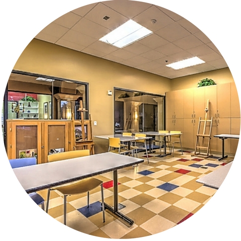 Province Recreation Center in Maricopa Arizona – The Arts & Crafts Room