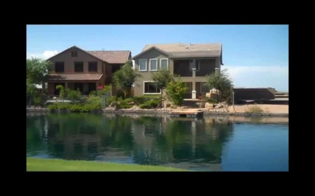 Video: Homes with Lake Views @ The Lakes (Front Entrance) in Maricopa AZ