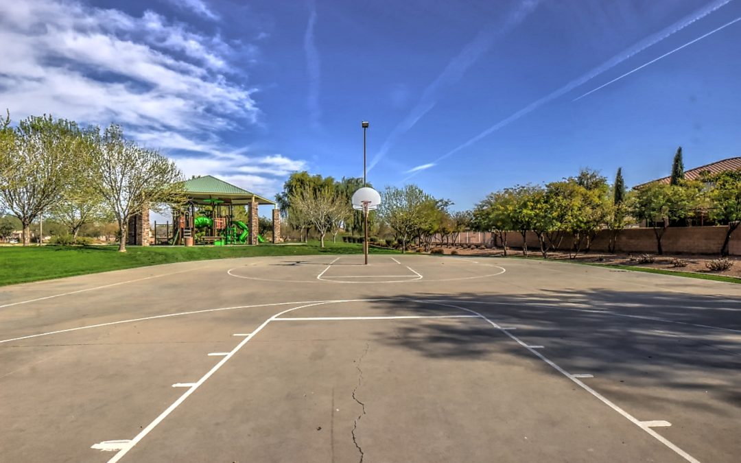 Video: 3 Basketball Courts in the Community of Rancho El Dorado in Maricopa Arizona