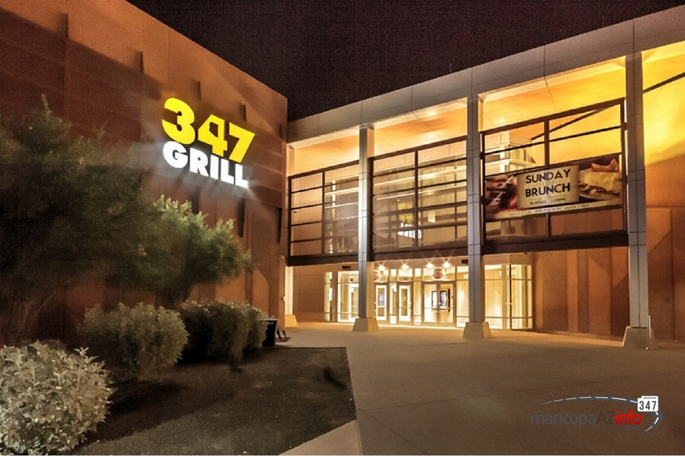 The 347 Grill @ Night in Maricopa Arizona