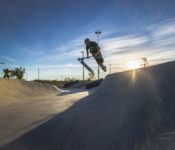 Skatepark at Copper Sky in Maricopa Arizona