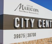 Maricopa Arizona City Hall Sign