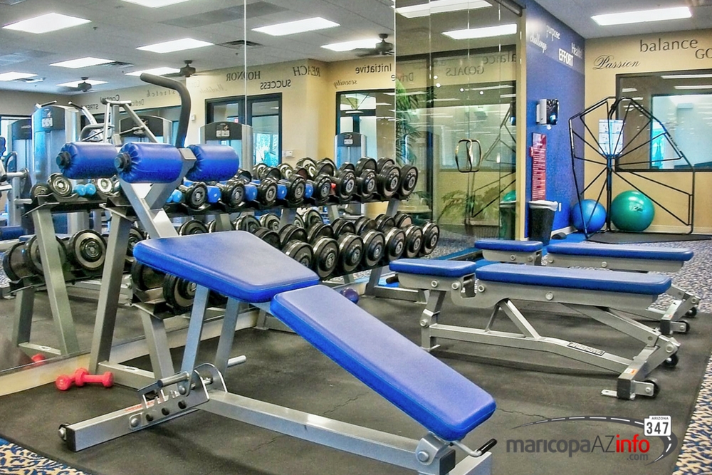 Gym at the Province Rec Center in Maricopa Arizona – Province Maricopa Arizona Real Estate