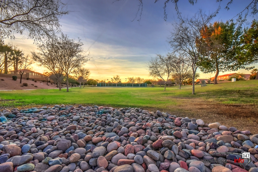 Maricopa Arizona - The Villages at Rancho El Dorado tennis courts common area