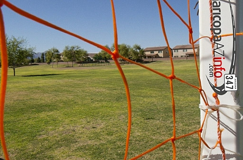 Soccer Field @ Cobblestone Farms in Maricopa Arizona