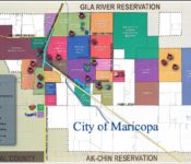 Maricopa Arizona Subdivision Map
