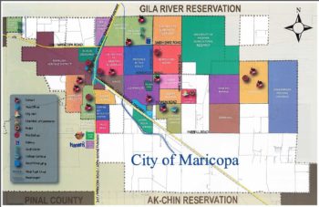 Map | Maricopa Arizona Subdivisions