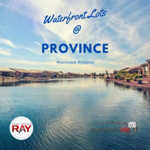 Waterfront Lot homes in Province Maricopa Arizona