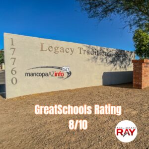 Legacy Traditional School Maricopa Arizona, real estate RAY, Ray Del Real