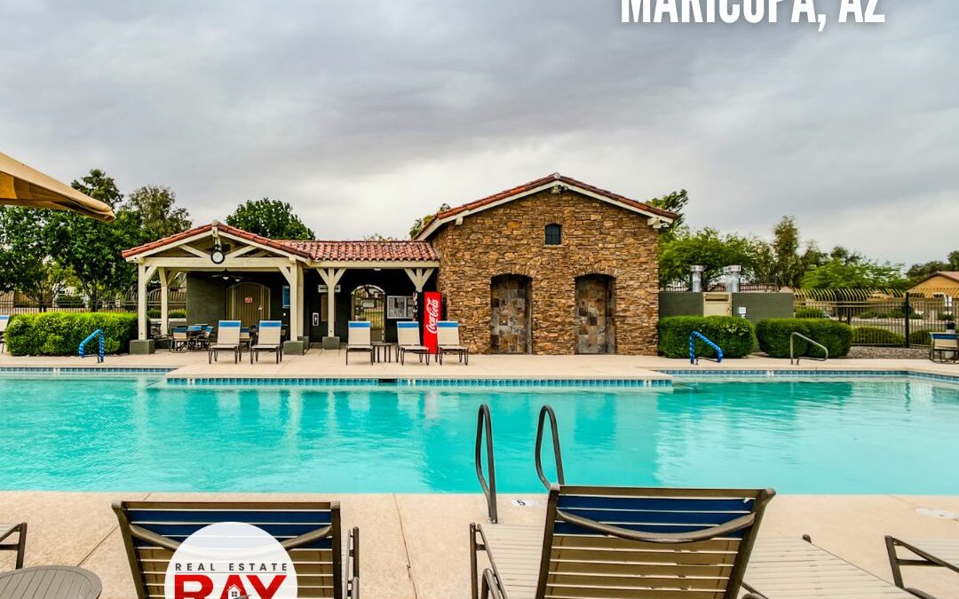 Community Pool in Glennwilde Groves | Maricopa Arizona Real Estate